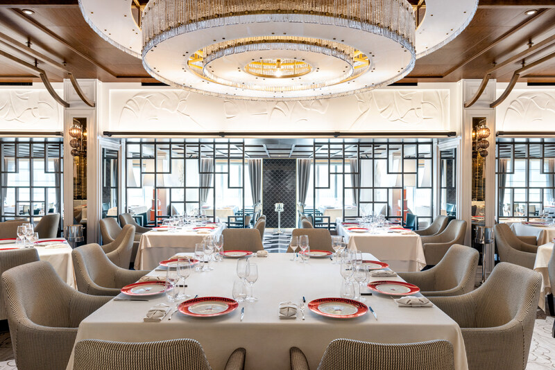 Red Ginger est un des restaurants les plus convoité à bord d'Oceania Cruises