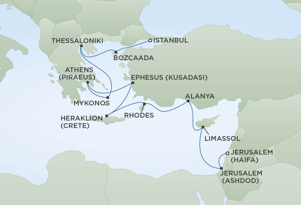 Croisière Regent - D'Istanbul à Trieste, Seven Seas Splendor, Départ le 7 mai 2025