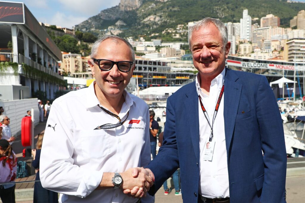 Croisière Grand-Prix de Monaco 2025 - les PDG du Groupe MSC et de Formula 1