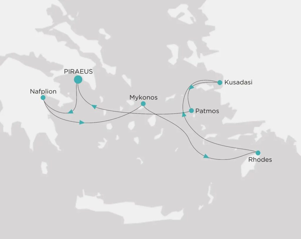 Croisières de prestige de/à Athènes