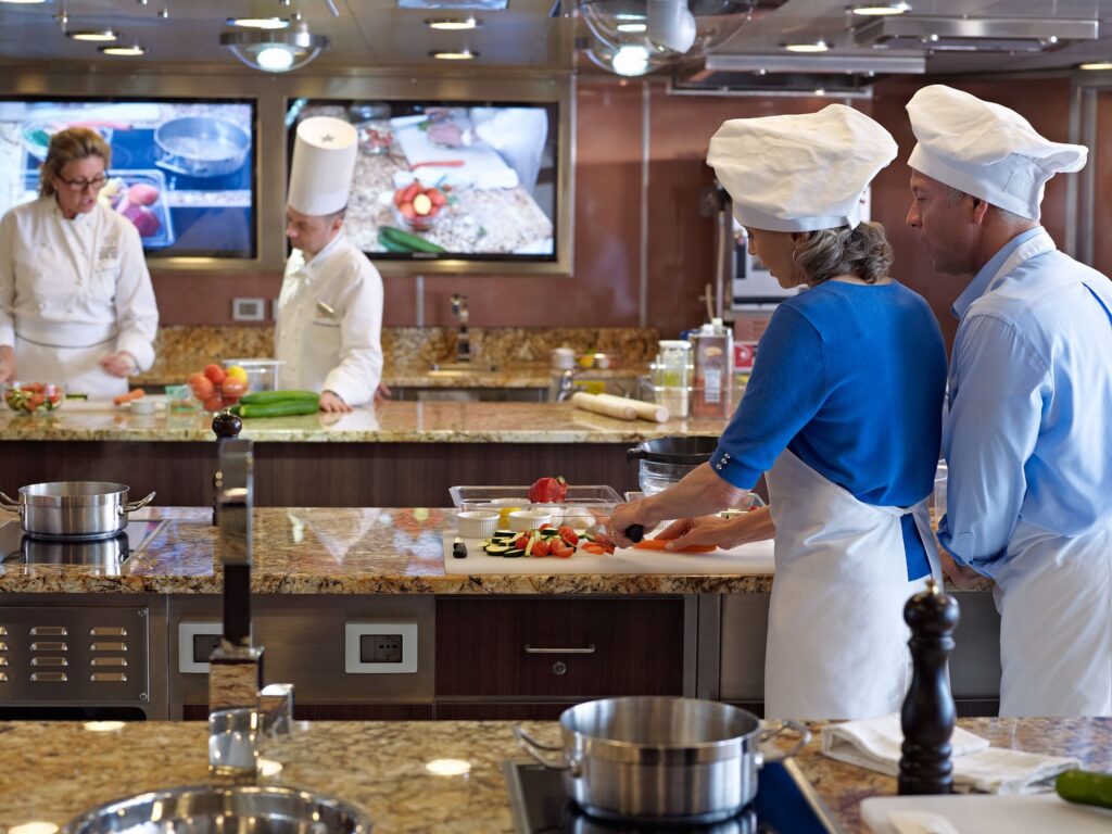 Oceania Cruises propose cinq nouveaux cours de cuisine