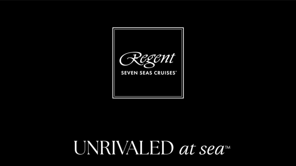 Le nouveau logo de Regent Seven Seas Cruises et le slogan Unrivaled at Sea