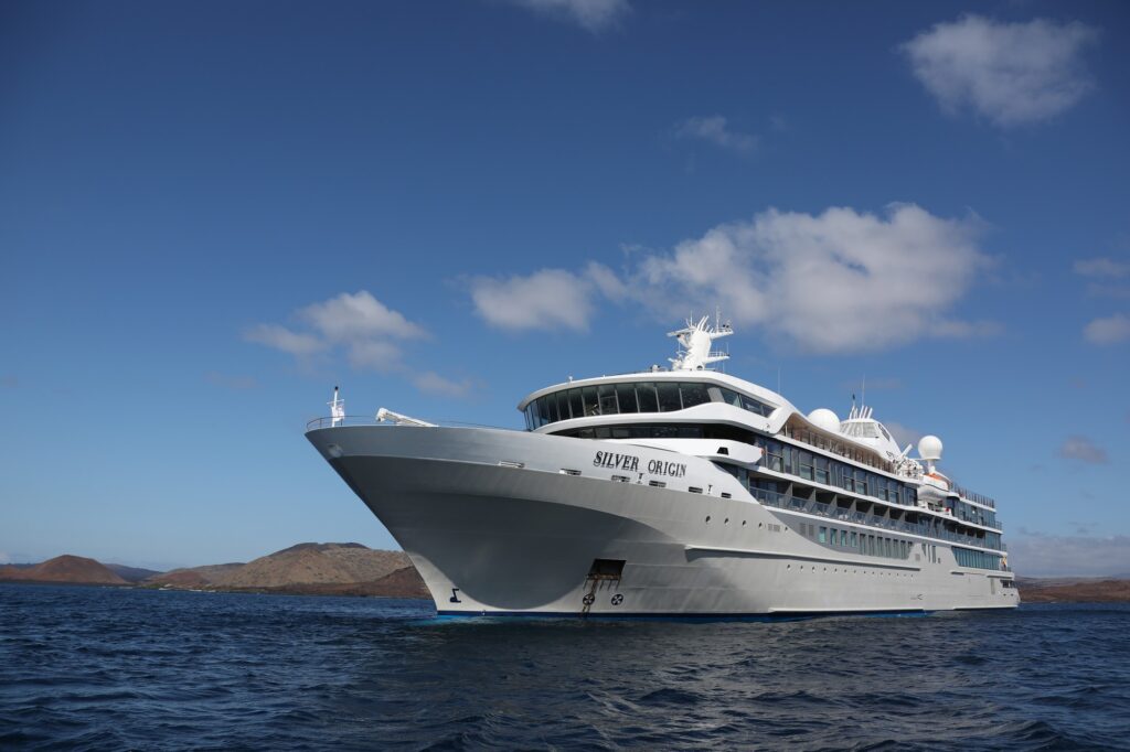 Silver Origin cruising the Galapagos Islands